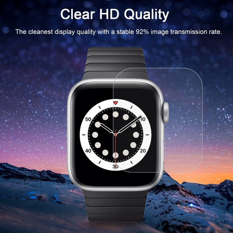 For Apple Watch Edition 42mm 42mm Dial Diameter 9H+ Surface Hardness 2.5D Explosion-proof Tempered Glass Film